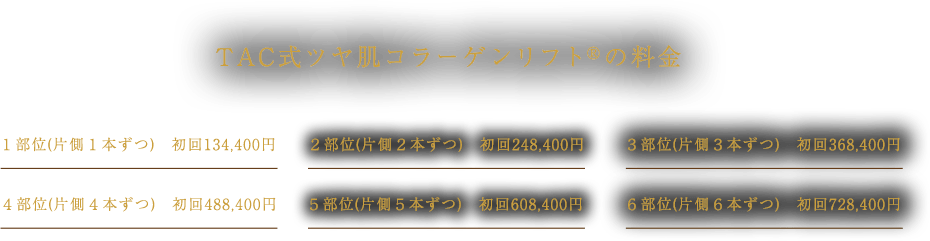 切らないフェイスリフト224,000円～